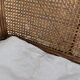 Banquette rotin et cannage