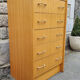 Chiffonier, semainier, commode, vintage années 50