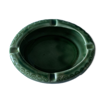 Cendrier arabesque vert