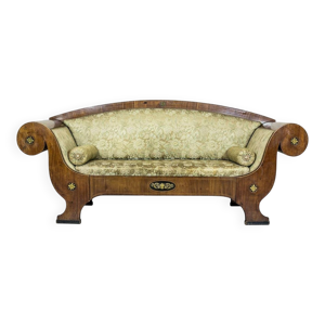 Canapé Biedermeier antique - vert