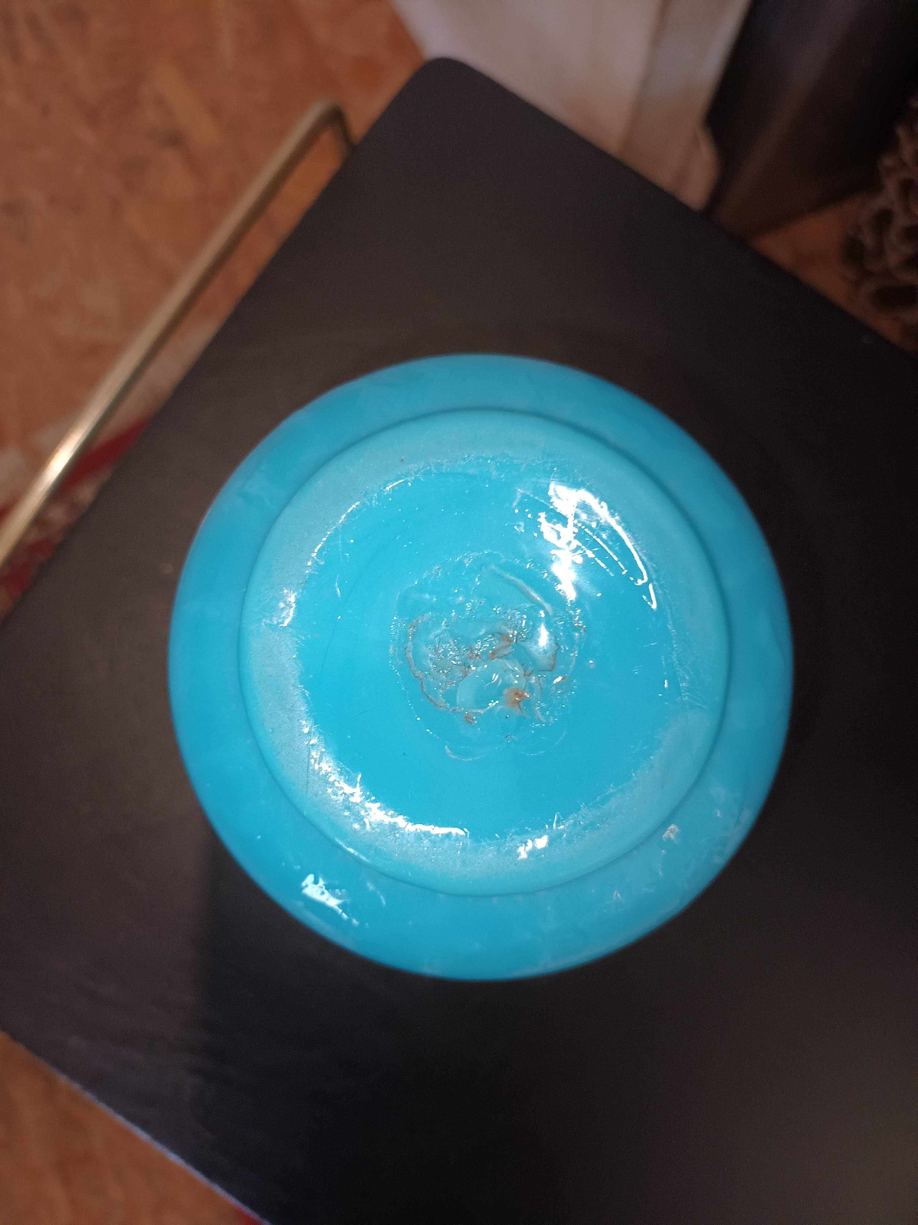 Large opaline vase from the 1950s