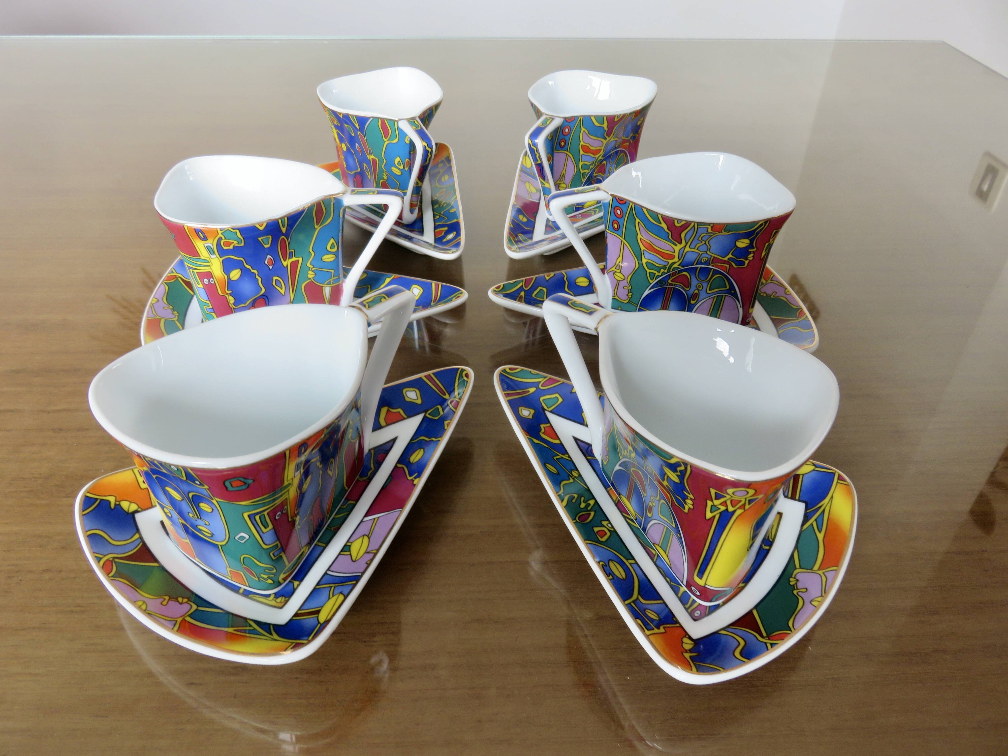 Galion "So French" coffee service, new in its box