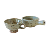 Gustave Tiffoche 70s Pyrets Sandstone Cup Lot