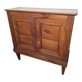 Low buffet in solid cherry wood from the 19th century (shallow)