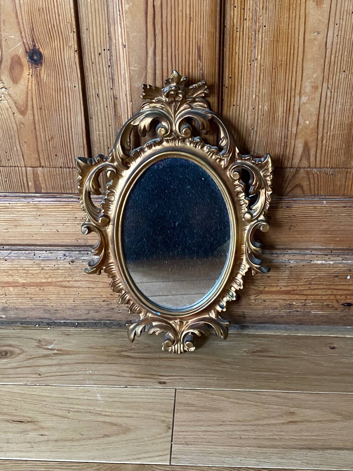 Golden mirror