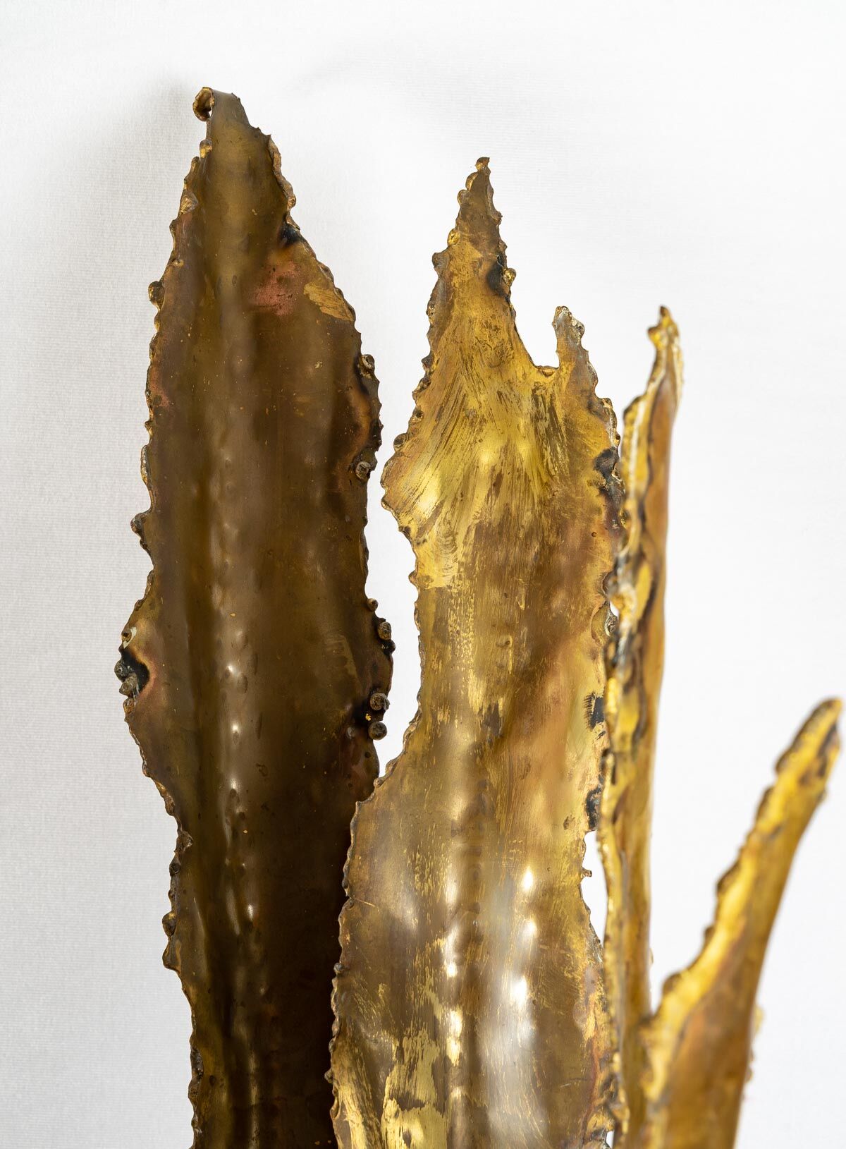 Bruni brass floor lamp, twentieth century