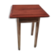 Console holder pot flower wood patinated seat mahogany