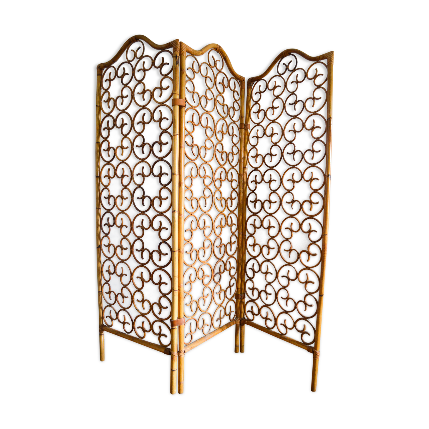 Vintage triptych screen
