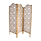 Vintage triptych screen
