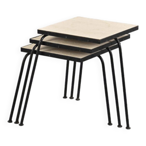 Ensemble de 3 tables