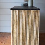 Rattan sideboard