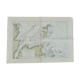 Ancient marine map of the island of Brehat and its surroundings