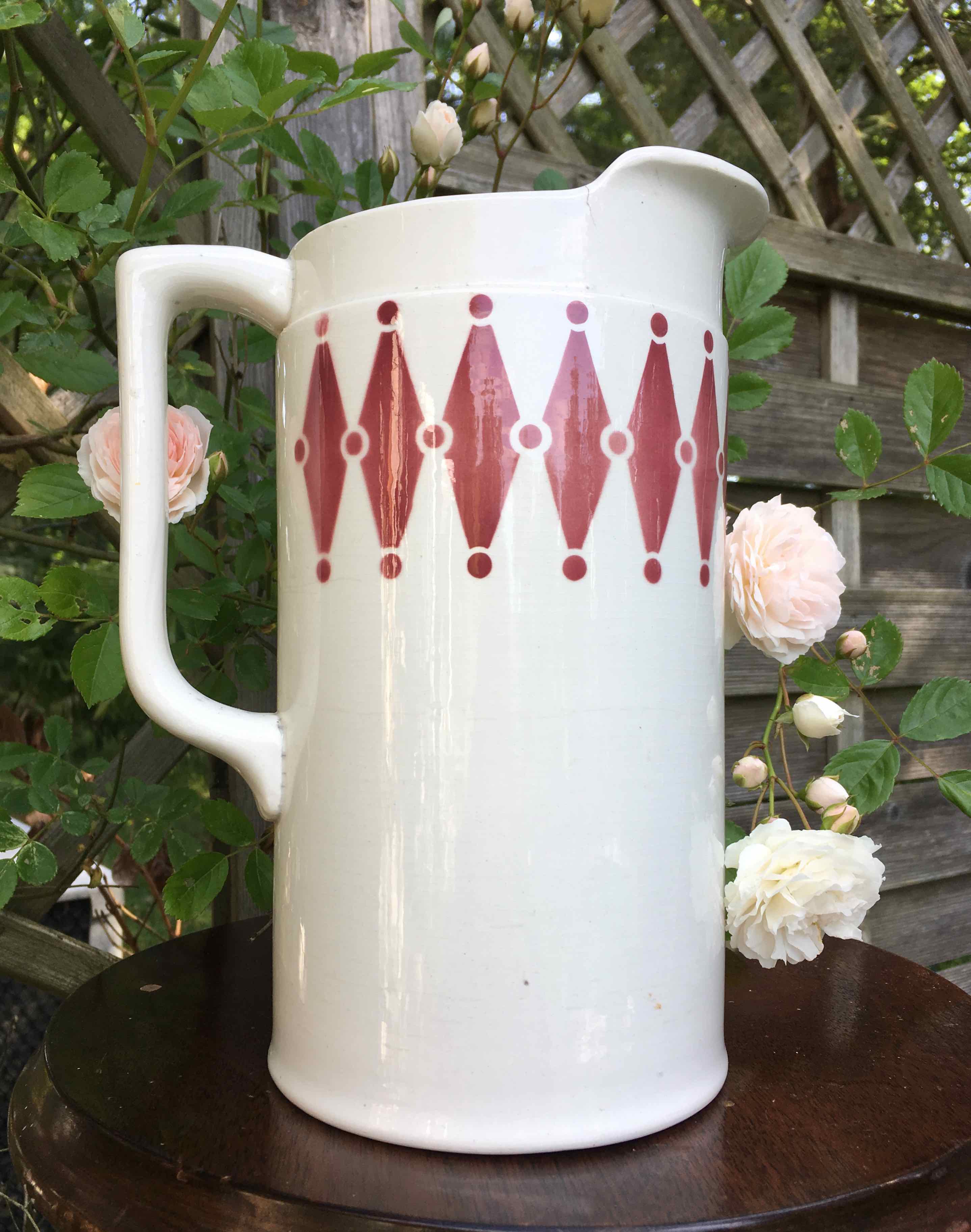 Broc de toilette Digoin Sarreguemines