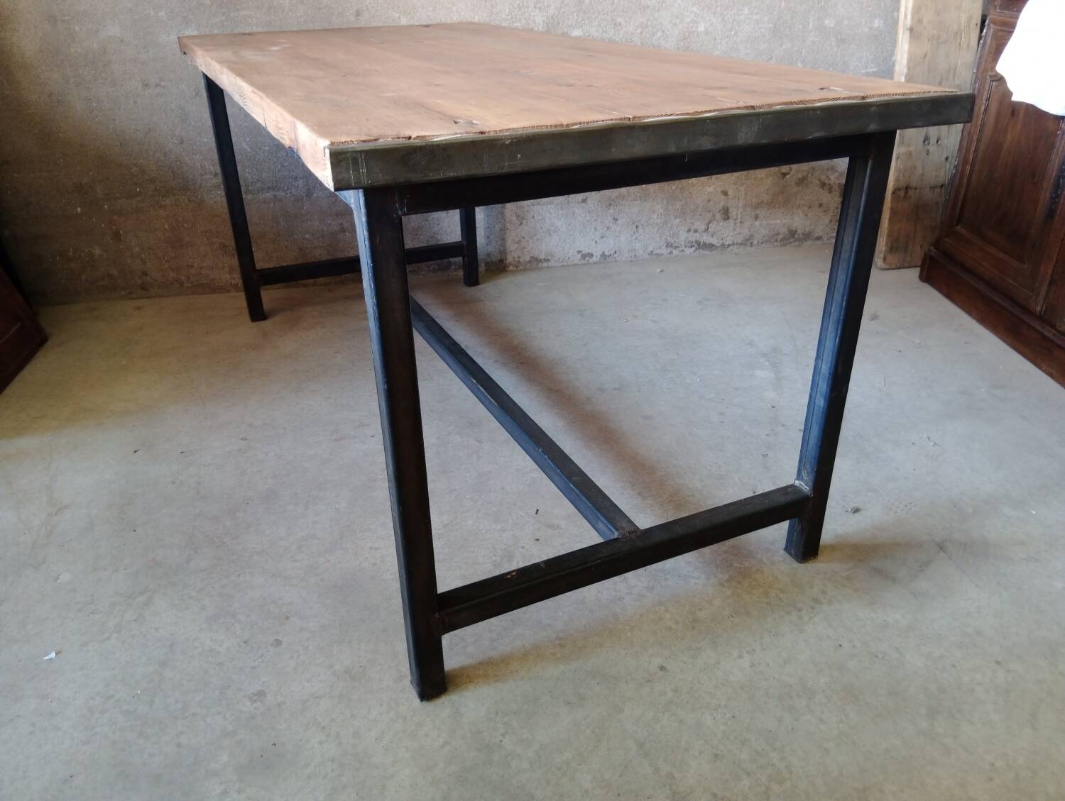 Table d'atelier industrielle