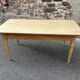 Raw fir farmhouse table