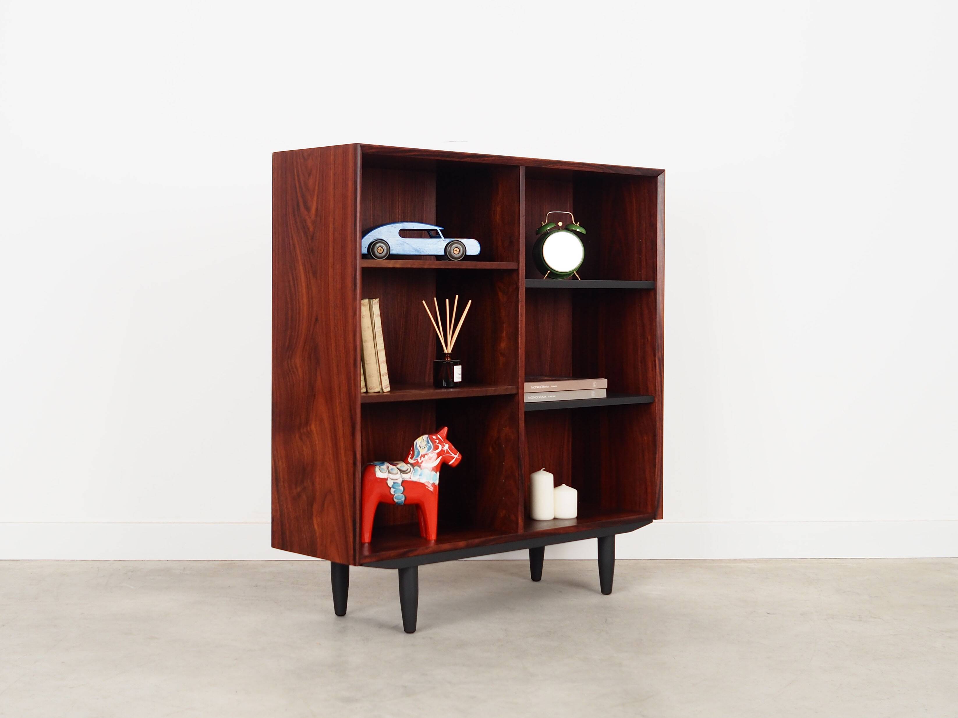 Rosewood bookcase, Danish design, 1970s, production: Hundevad