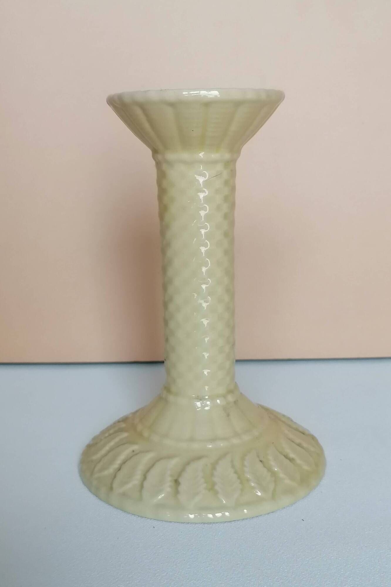 Ceramic candlestick Bordallo Pinheiro