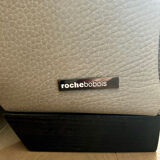 "Sillage" leather canapé/Rochebobois