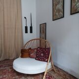 Rattan armchair from the 60s