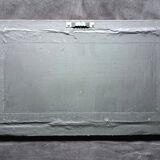 Post-Impressionist painting by Louis VALLET, oil on cardboard, Norman seascape.