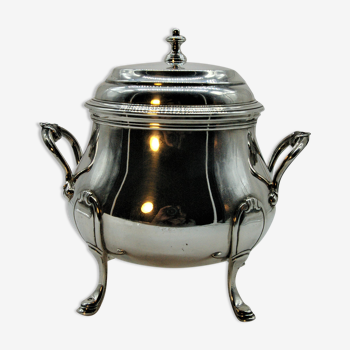 Former Solid Silver Sugar Bowl Minerva - Goldsmith Tétard Frères