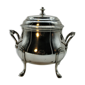 Former Solid Silver Sugar Bowl Minerva - Goldsmith Tétard Frères