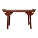 Table, console chinoise en acajou, 1940