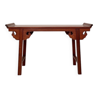 Chinese Console Table in Mahogany, 1940