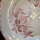 Assiettes terre de fer rose collection "mûres"