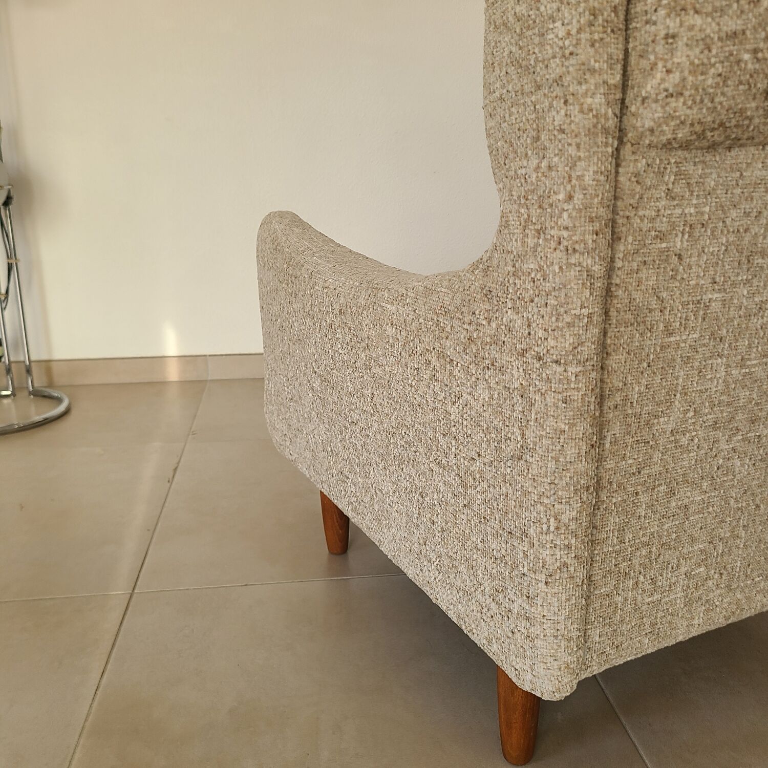 FS116 armchair called Dachshund design Michel Mortier edition Steiner vintage