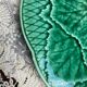 Gien stamped majolica dessert plate