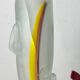 Vase in opaque glass paste