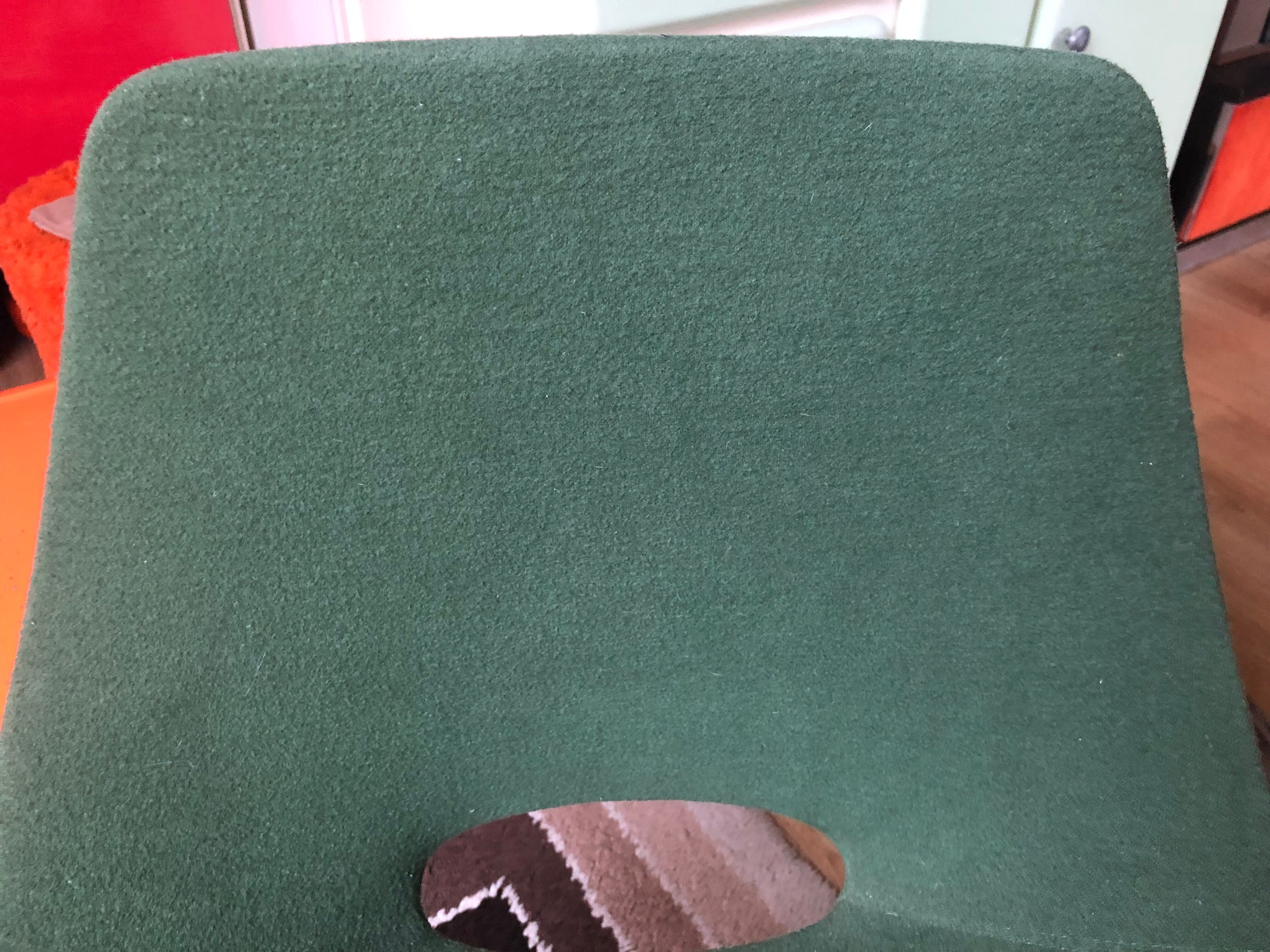Pair of tonneau chairs by Guariche Pierre for Steiner. 50