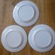 3 Yoplait advertising plates - The 3 musketeers