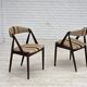 960s, Danish design by Kai Kristensen, model 31, pair of armchairs.