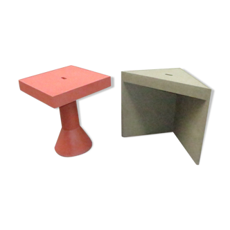 Red Table Massimo Morozzi Tangram 1983 Cassina