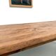 Table de ferme vintage en peuplier