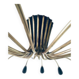 Sputnik 18-Arm Ceiling Lamp from Kaiser Leuchten, Germany, 1950s