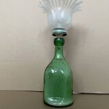 Antique glass table lamp