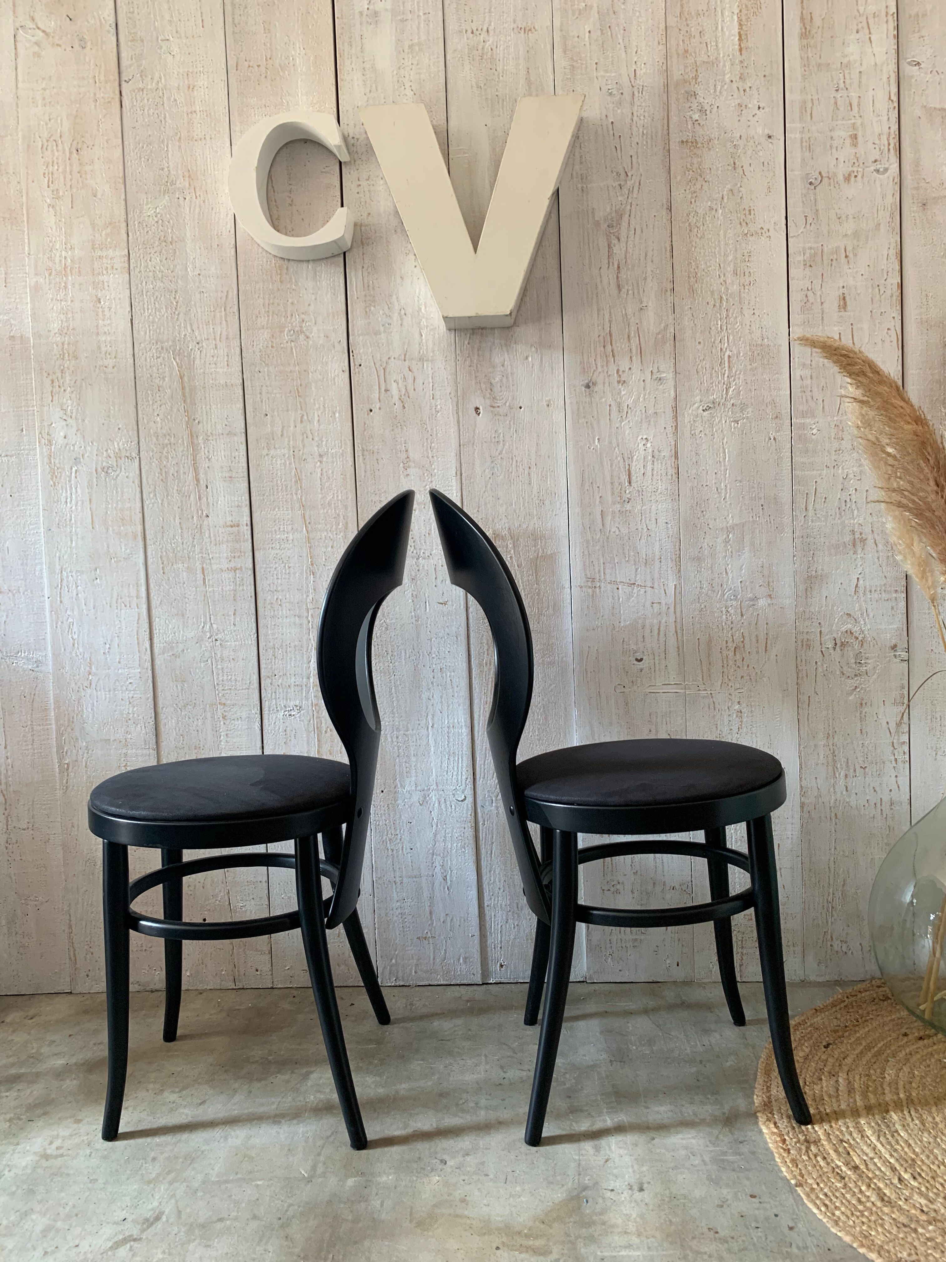 Pair of Baumann chairs