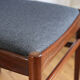 Set of 6 Scandinavian vintage teak chairs Gessef 1960