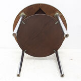 Table basse chromée Bauhaus par Robert Slezak années 1930