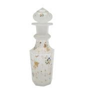 Biedermeier white glass carafe, Austria, 1890s