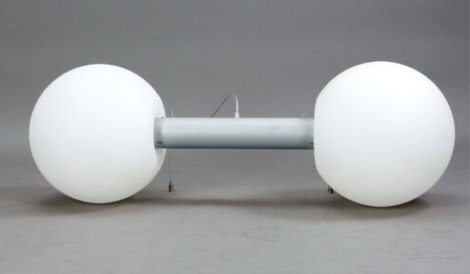 Large contemporary pendant light "Oxygen" by Delta Light