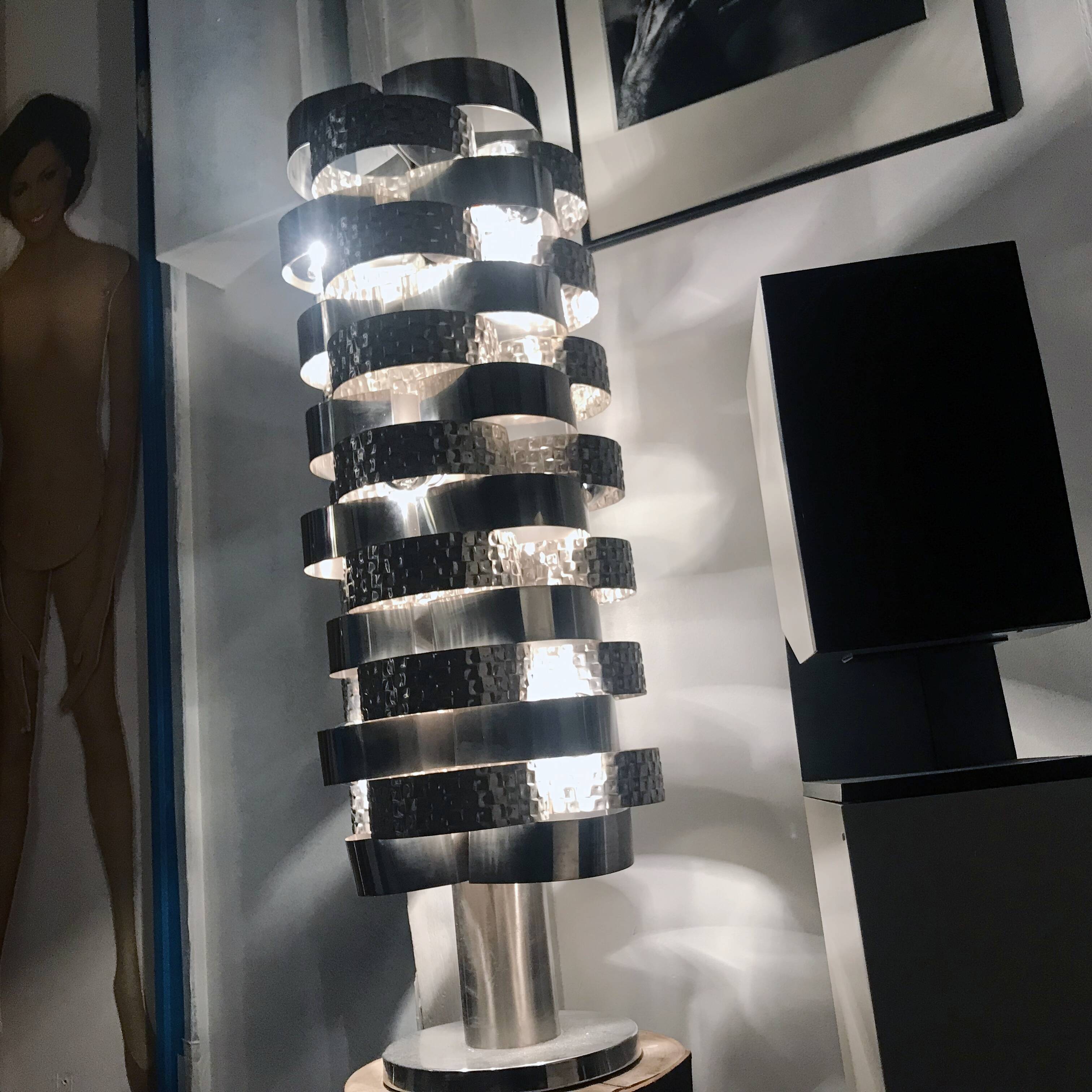 Lampadaire Exceptionnel • Vintage • Space Age • 1970