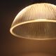 Suspension vintage verre prismatique