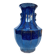 Grand vase en céramique émaillée bleu