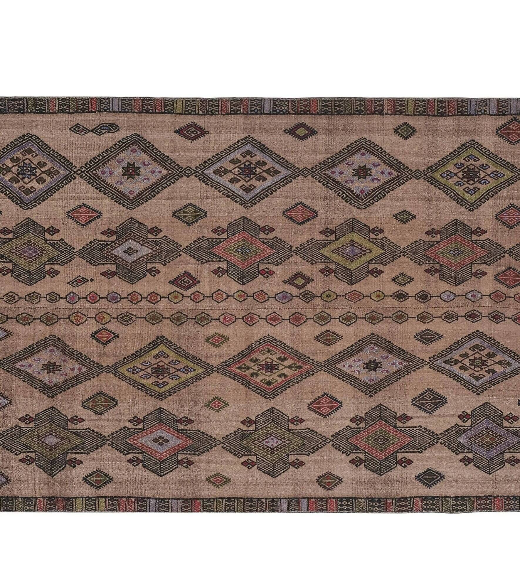 Vintage hand-embroidered textile 148x297 cm