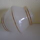 Suspension brass and opaline Netherlands 1960s-1970s