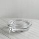 Very thick crystal ashtray, Retro futuristic.